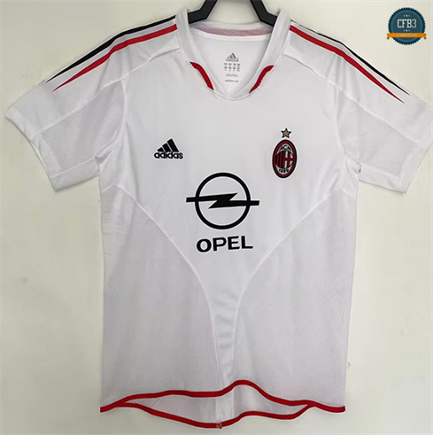 Camiseta futbol Retro 2004-05 AC Milan 2ª Equipación