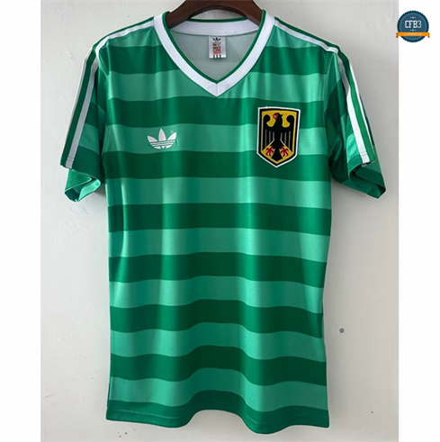 Camiseta futbol Retro 1984 Alemania 2ª Equipación