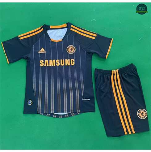 Camiseta futbol Retro 2010-11 Chelsea Niño 2ª Equipación