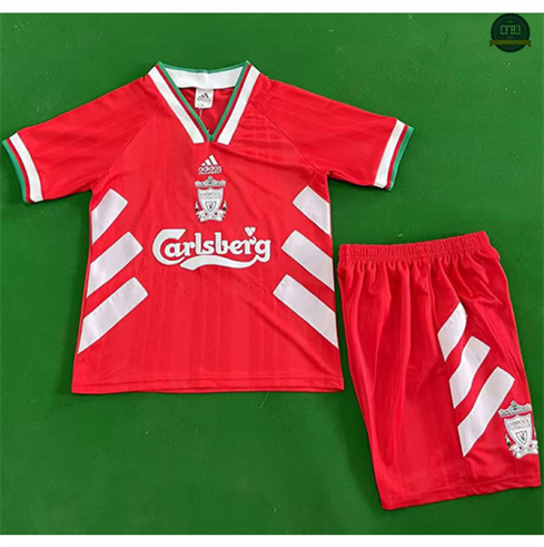 Camiseta futbol Retro 1993-95 Liverpool Niño 1ª Equipación