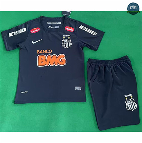 Camiseta futbol Retro 2011-12 Santos Niño 3ª Equipación