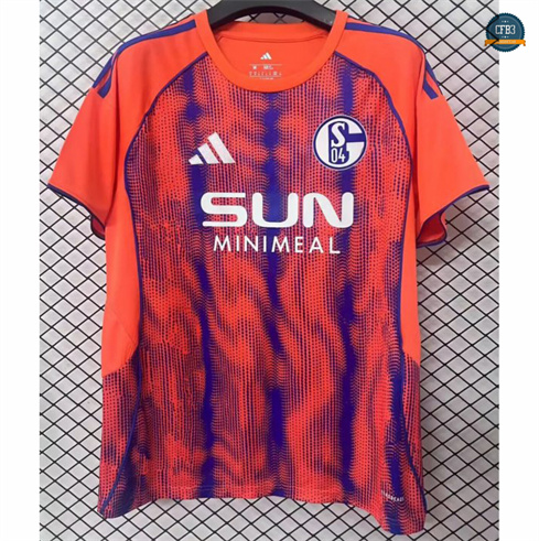 Camiseta futbol Schalke 04 3ª Equipación 2025/2026