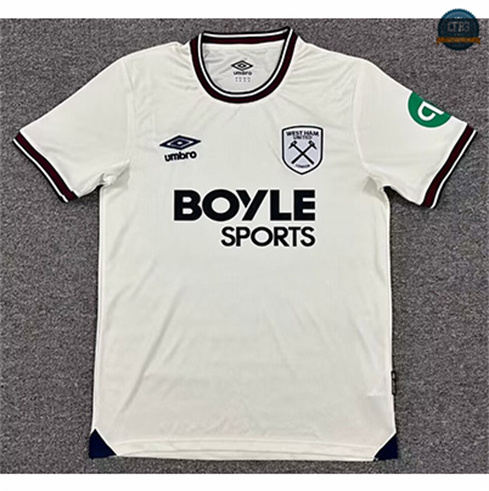 Camiseta futbol West Ham United 2ª Equipación 2025/2026