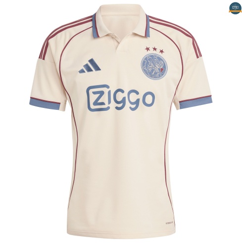 Camiseta futbol Ajax 3ª Equipación 2025/2026