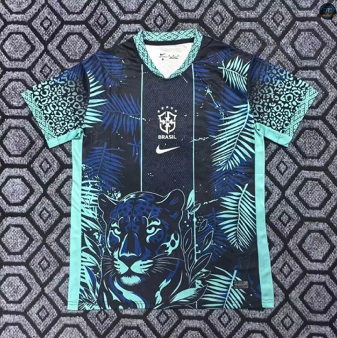 Camiseta futbol Brasil Equipación Especial Azul 25