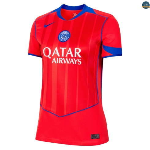 Camiseta futbol Paris Saint Germain Mujer 3ª Equipación 2025/2026
