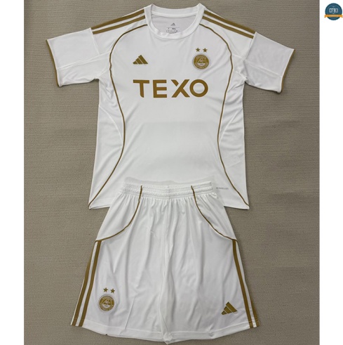 Camiseta futbol Aberdeen FC Niño 3ª Equipación 2025/2026