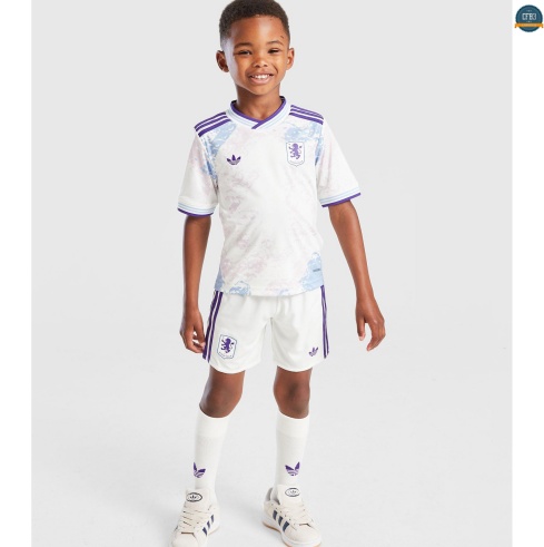 Camiseta futbol Aston Villa Niño 3ª Equipación 2025/2026