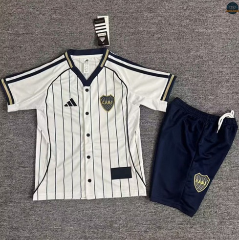 Camiseta futbol Boca Juniors Niño Equipación baseball 2025/2026