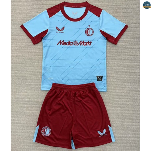 Camiseta futbol Feyenoord Niño 3ª Equipación 2025/2026