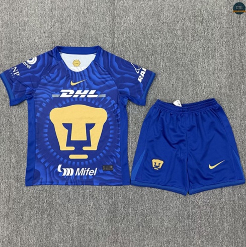 Camiseta futbol Tigres Niño 2ª Equipación 2025/2026