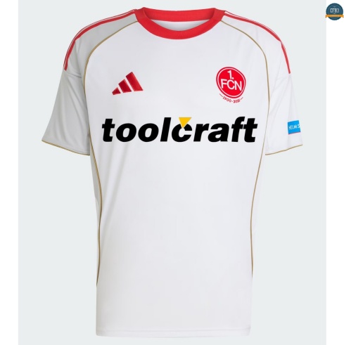 Camiseta futbol FC Nürnberg 2ª Equipación 2025/2026