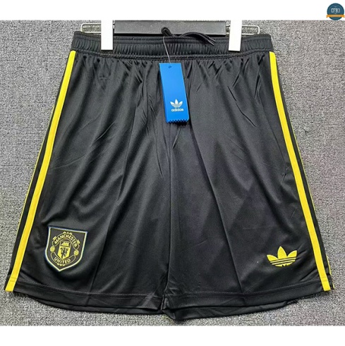 Camiseta futbol Pantalones Manchester United 3ª Equipación 2025/2026