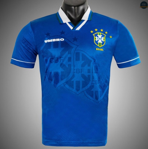 Camiseta futbol Retro 1994-95 Brasil 2ª Equipación