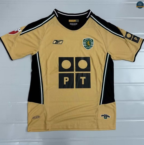 Camiseta futbol Retro 2003-04 Sporting CP 2ª Equipación