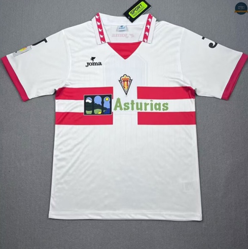 Camiseta futbol Retro 1996-97 Sporting Gijon 2ª Equipación