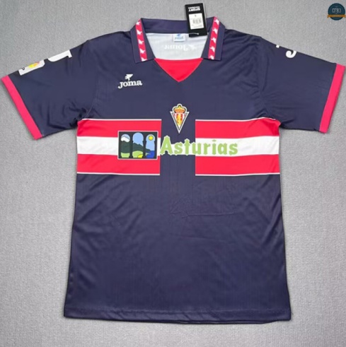 Camiseta futbol Retro 1996-97 Sporting Gijon 3ª Equipación