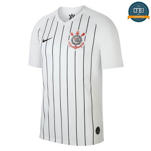Cfb3 Camisetas Corinthians 2ª Equipación Blanco 2019/2020