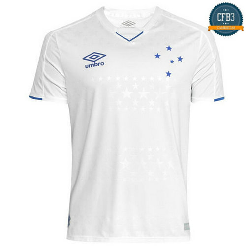 Cfb3 Camisetas Cruzeiro 2ª Equipación Blanco 2019/2020