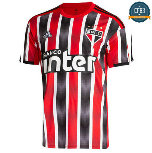 Cfb3 Camisetas Sao Paulo 2ª Equipación Rojo 2019/2020