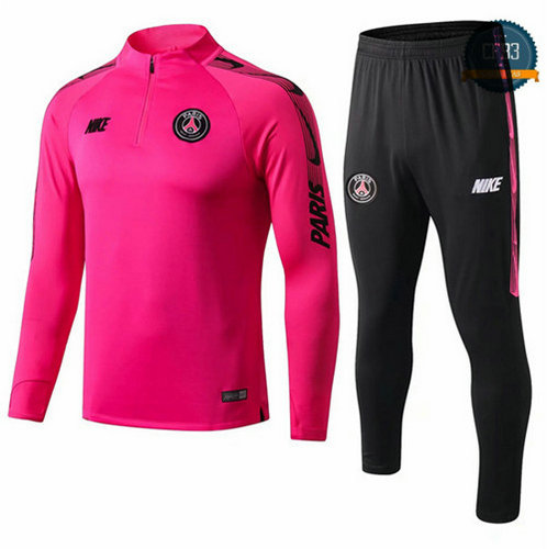 Chándal PSG Rosa Cuello redondo 2019/2020