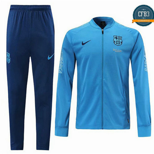 Chaqueta Chándal Barcelona Azul 2019/2020