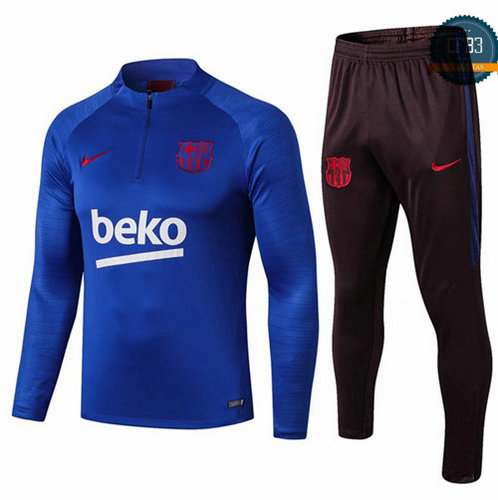 Chándal Barcelona beko Azul cremallera de sudor 2019/2020