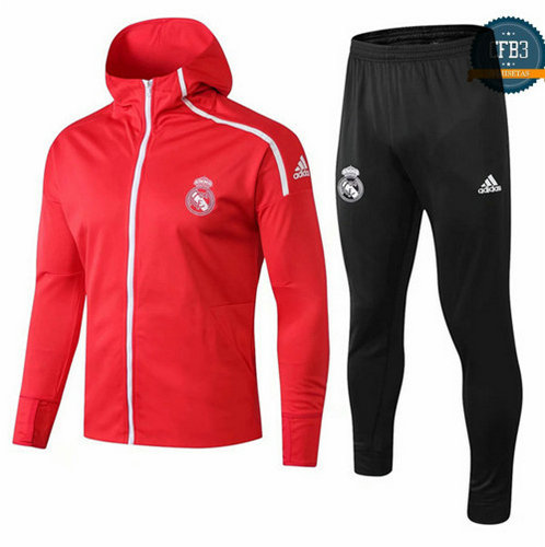 Chaqueta Chándal Real Madrid Sombrero Rojo 2018/2019