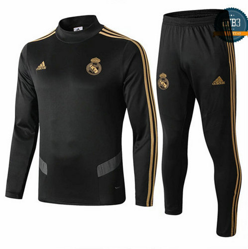 Chándal Niños Real Madrid Negro Cuello alto 2019/2020