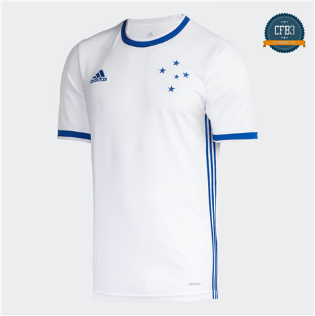 Cfb3 Camiseta Cruzeiro 2ª Equipación Blanco 2020/2021