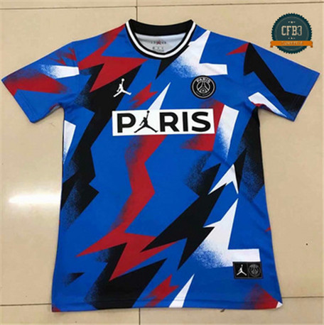 Cfb3 Camiseta PSG Previo al partido Equipación Azul 2020/2021