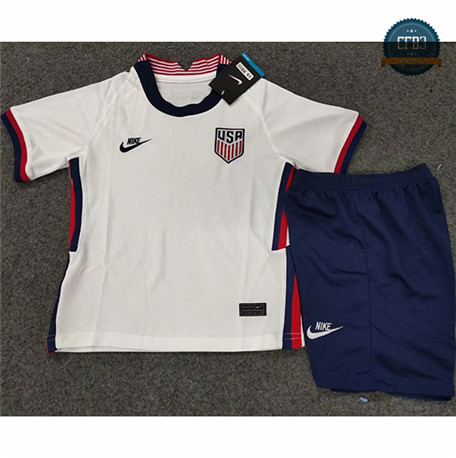 Cfb3 Camiseta EEUU Enfant 1ª Equipación Blanco 2020/2021