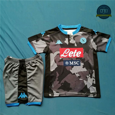 Cfb3 Camiseta Napoli Enfant Equipación Negro 2020/2021
