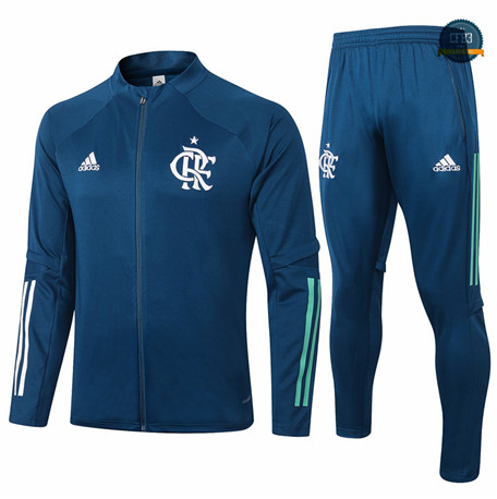 Cfb3 Chaqueta Chándal Flamengo Azul Oscuro 2020/2021