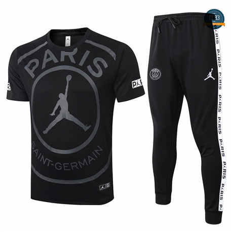 Cfb3 Camiseta PSG Jordan + Pantalones Negro logo 2020/2021
