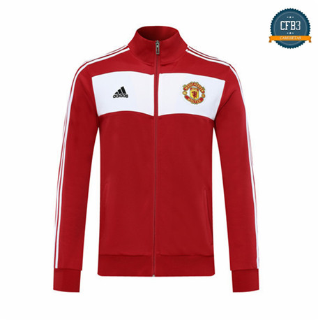 Cfb3 Chaqueta Manchester United Rojo/Blanco/Negro 2020/21