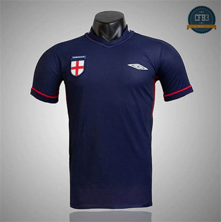 Cfb3 Camiseta 2002 Inglaterra Azul marino