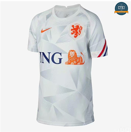 Cfb3 Camiseta Países Bajos 2ª Equipación Blanco 2020/21