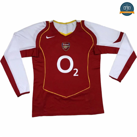 Cfb3 Camiseta RetroArsenal 1ª Equipación Manga Larga 2004-05