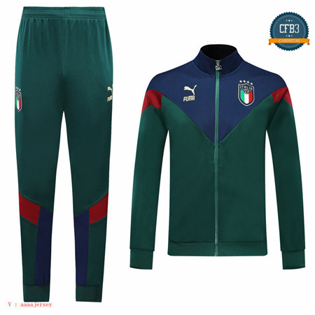 Cfb3 Camisetas D060 Chaqueta Chandal Italy Verde 2019/2020