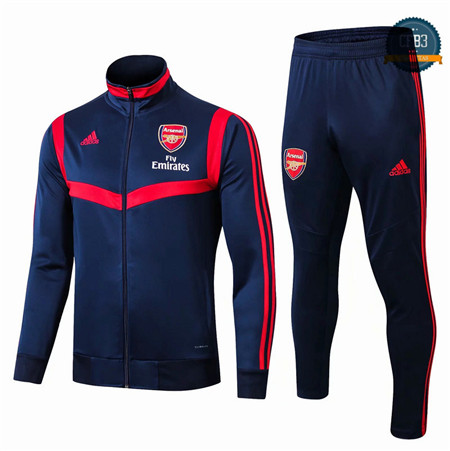 Cfb3 Camisetas D069 Chaqueta Chandal Arsenal Azul Oscuro/banda Rojo 2019/2020