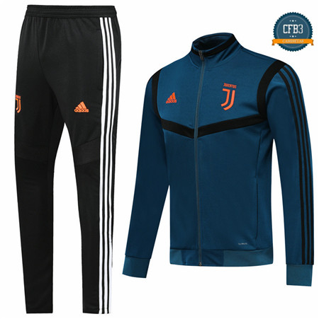 Cfb3 Camisetas D109 Chaqueta Chandal Juventus Azul/Negro 2019/2020