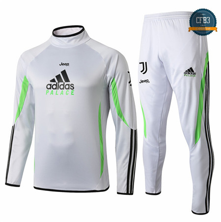 Cfb3 Camisetas D110 Chandal Juventus Blanco 2019/2020 Cuello alto