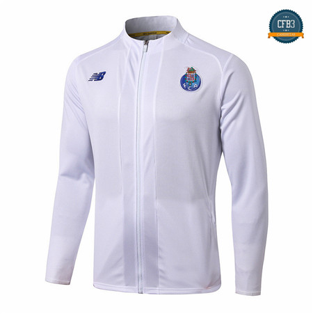 Cfb3 Camisetas D197 Chaqueta Porto Blanco/Negro 2019/2020