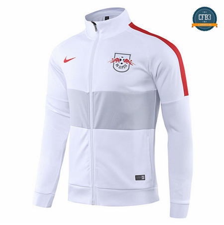 Cfb3 Camisetas D205 Chaqueta RB Leipzig Blanco/Azul Oscuro 2019/2020