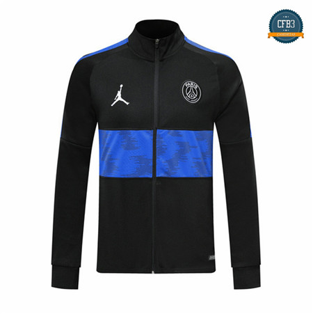 Cfb3 Camisetas D221 Chaqueta PSG Negro/banda Azul 2019/2020