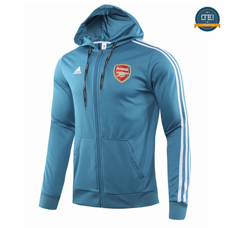 Cfb3 Camisetas D233 Chaqueta Arsenal Azul Claro Sombrero 2019/2020