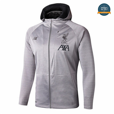 Cfb3 Camisetas D241 Chaqueta Liverpool Gris Sombrero 2019/2020