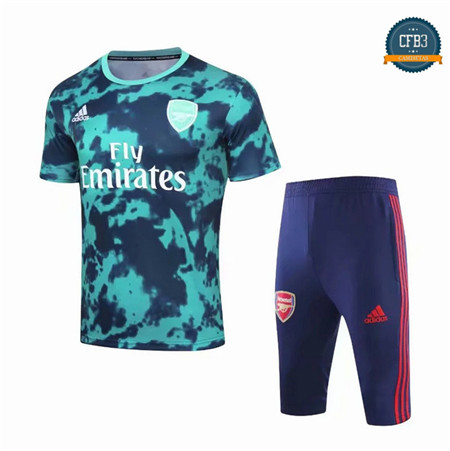 Cfb3 Camisetas D169 Entrenamiento Arsenal Azul 2019/2020 Cuello redondo