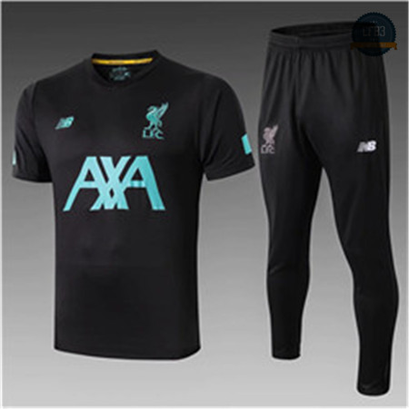 Cfb3 Camisetas D175 Entrenamiento Liverpool Negro 2019/2020 Cuello V